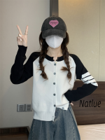 Natlux เสื้อกันหนาว ผญ เสื้อแขนยาว เสื้อกันหนาว สบาย น่ารัก ทันสมัย คลาสสิค WMY2393F7N 41Z231013