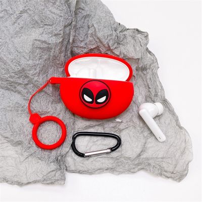 【JH】 Cartoon Silicone Earphone Cover Freebuds 4i Headset Protector Accessories With