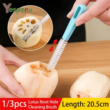 3pcs Plastic Cleaning Brush Multifunctional Fruit Cleaning Brush