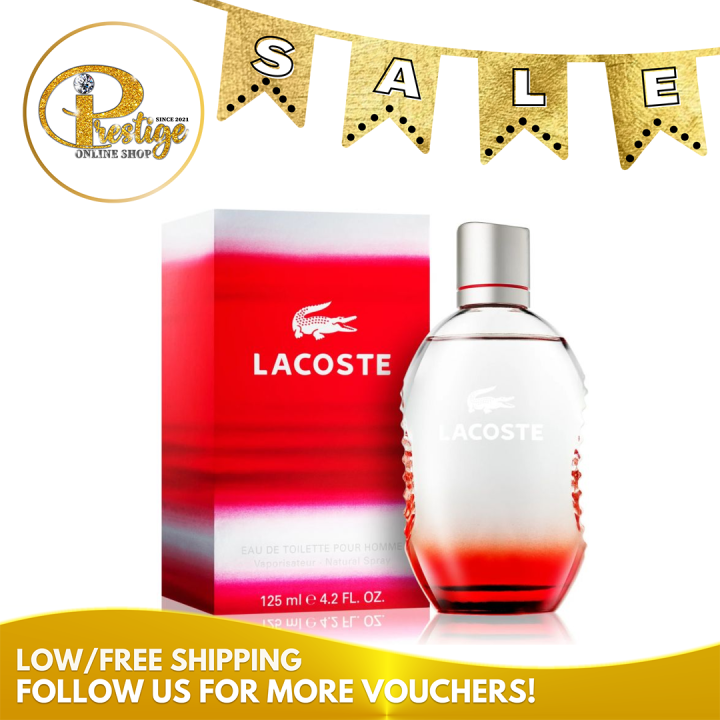 Lacoste Eau de Toilette Pour Homme 125ml Lazada PH