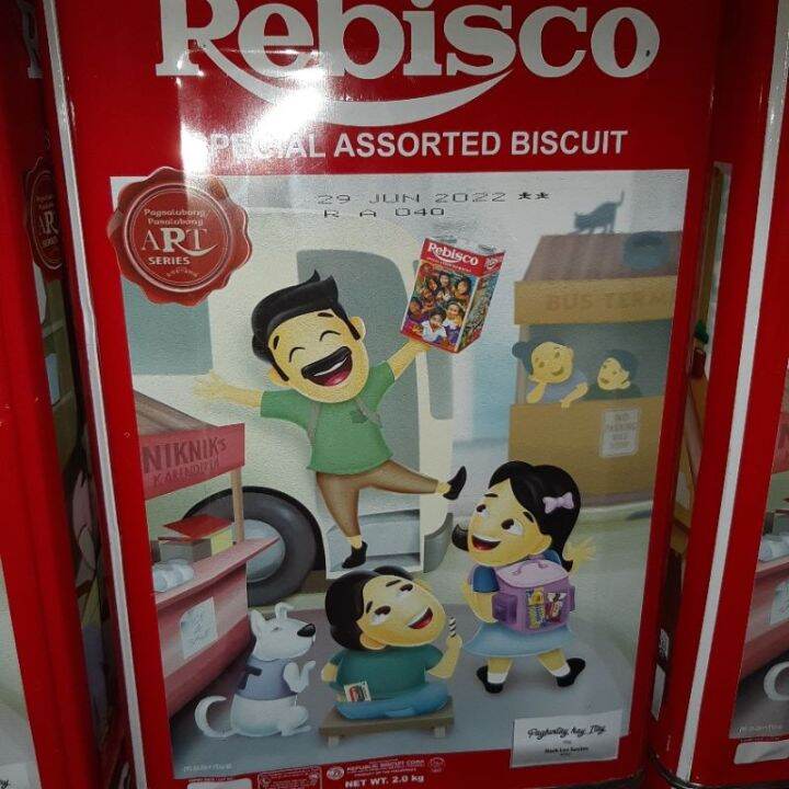 Hot g6pfp9 Rebisco Special Assorted Biscuit in Tin Can 2kg | Lazada PH