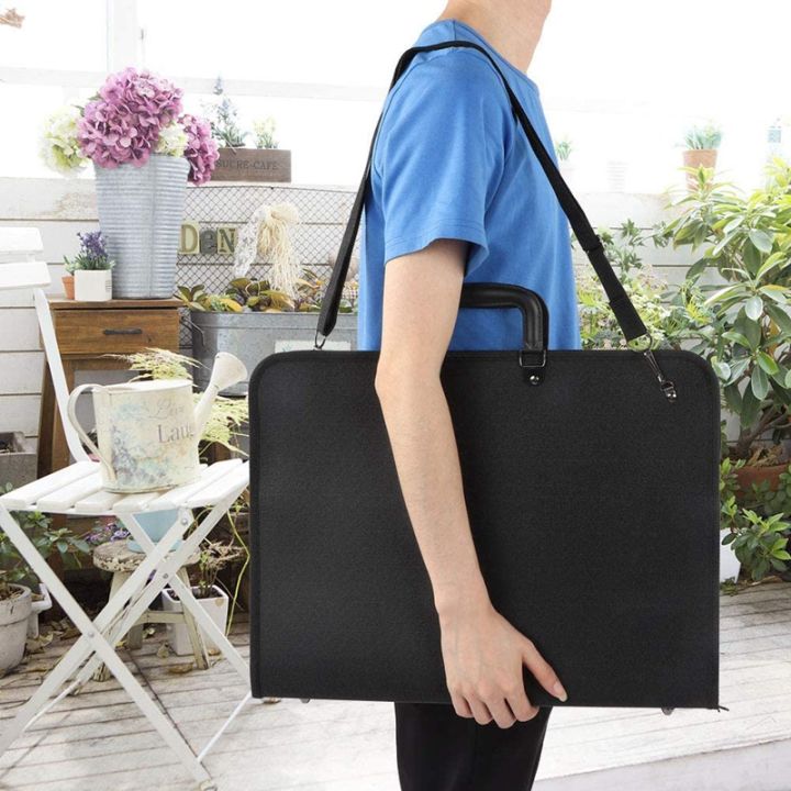 art-portfolio-case-with-zipper-artist-carrying-case-poster-board-tote-bag-for-art-storage-folder