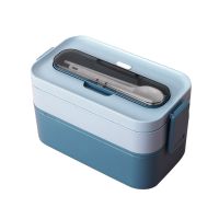 Bento Box for Adults Kids,Stackable Bento Lunch Container with Divider,Microwave Safe Leakproof Salad Lunch Box
