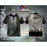 ARMY OF TACTICAL Summer POLO T-SHIRT MAN Full Sublimated Drifit Polo Shirts (Tactical Design){in stock} high-quality