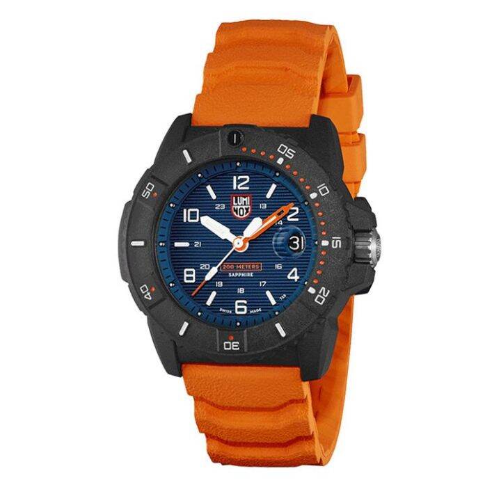 Jam Tangan Pria Luminox L3603 Navy SEALs Rubber Strap Lazada Indonesia