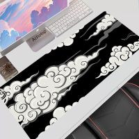 Chinese Style Mousepad Gamer Carpet Gaming Keyboard Mouse Mats Keyboard Accessories Blue Cloud Art Mouse Pad XXL 100x50 Desk Mat