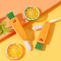 3 In 1 Baby Milk Bottle Nipple Cleaning Brush Portable Multifunctional Groove Gap Brush Foldable Cleaning Tools Cleaning Tools