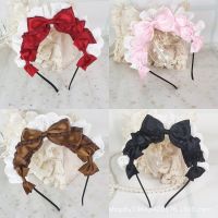 【FCL】♦ Gothic Bow Headbands for Maid Headdress Hairbands