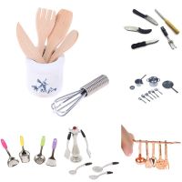 ﹊ 1: 12 1:6 Scale Miniature For Doll House 1set or 1pc Cooking Board Knife Chopping Block Pretend Play Kitchen Toy