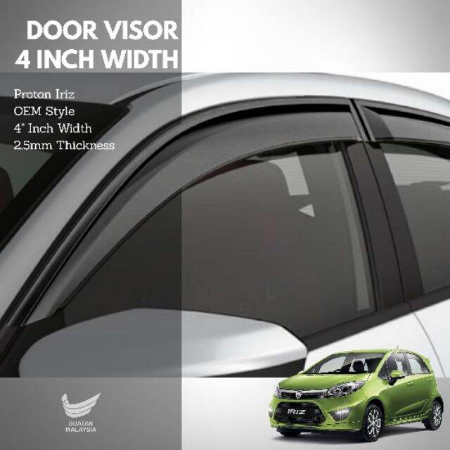 Proton Iriz Door Visor 4