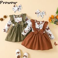 【cw】 Prowow Baby 39;s Sleeve Dresses Newborns 2022 Baby ！