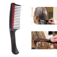 【LuckShops】BEAUTYBIGBANG Red Heart Roll Comb Anti Cross Knot Hairdressing comb Modeling Texture Wide Tooth Comb Hairdressing tool