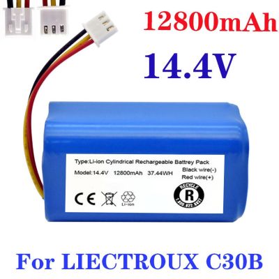 Jedila .(For C30B) High Capacity Original Battery For LIECTROUX Robot Vacuum Cleaner 12800mAh Lithium Cell 1pc/Pack.