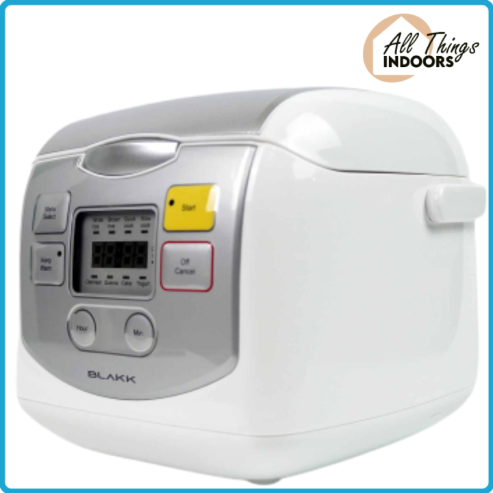 Blakk MultiFunction Mini Rice Cooker Lazada PH
