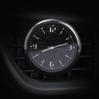 ❀ Car Gauge Clock Decoration Dashboard Waterproof Quartz Clock with Clip Luminous Watch Clock Auto Styling Interior Accessories