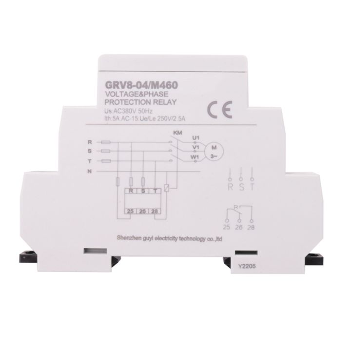 grv8-04-m460-3-phase-voltage-monitoring-relay-phase-sequence-phase-failure-protection-voltage-control-relay