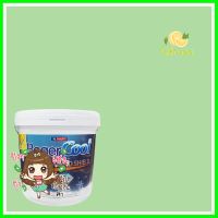 สีน้ำทาภายนอก BEGER COOL DIAMONDSHIELD 10 สี GARDEN ESCAPE #063-4 กึ่งเงา 9 ลิตรWATER-BASED EXTERIOR PAINT BEGER COOL DIAMONDSHIELD 10 GARDEN ESCAPE #063-4 SEMI-GLOSS 9L **ทักแชทได้ค่ะ ยินดีบริการ**