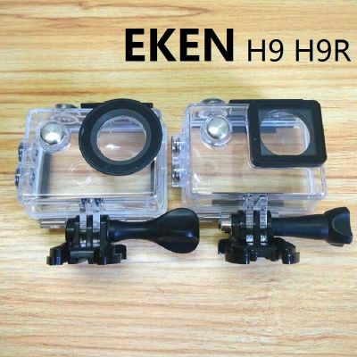 Original กันน้ำกรณีป้องกัน Shell รอบหรือสแควร์เลนส์สำหรับ EKEN H9 H9R C30 S10 SJCAM SJ4000 Action Camera