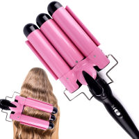 Professional Hair Curling Iron เซรามิค Triple Barrel Hair Curler Irons Hair Wave Waver เครื่องมือจัดแต่งทรงผม Hair Styler Wand