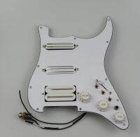 KR-Guitar Pickups Prewired Pickguard Humbucker Pickups Loaded Pickguard Single Cut Function