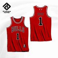 DERRICK ROSE CHICAGO BULLS FULL SUBLIMATED JERSEY