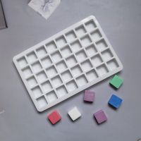 40 Cavity Square Silicone Ice Cube Tray Grid Fondant Mould Candy pudding jelly Chocolate Mold Cake Decorating Tools