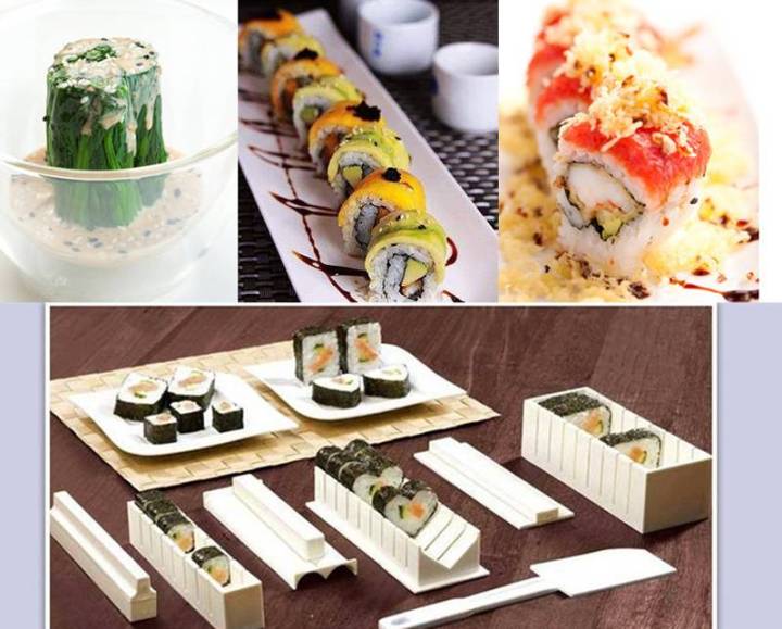 เครื่องทำซูชิโรล-เครื่องทำซูชิ-ชุดแม่พิมพ์ซูชิ-เครื่องทำซูชิโรล-ที่ทำซูชิ-ที่ม้วนซูชิ-สินค้าพร้อมส่ง