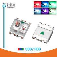 1000pcs 0807 Symphony WS2812 SMD LED Lamp beads RGB Built-in IC Programmable control 0807 Colorful Fast Slow flashing Electrical Circuitry Parts