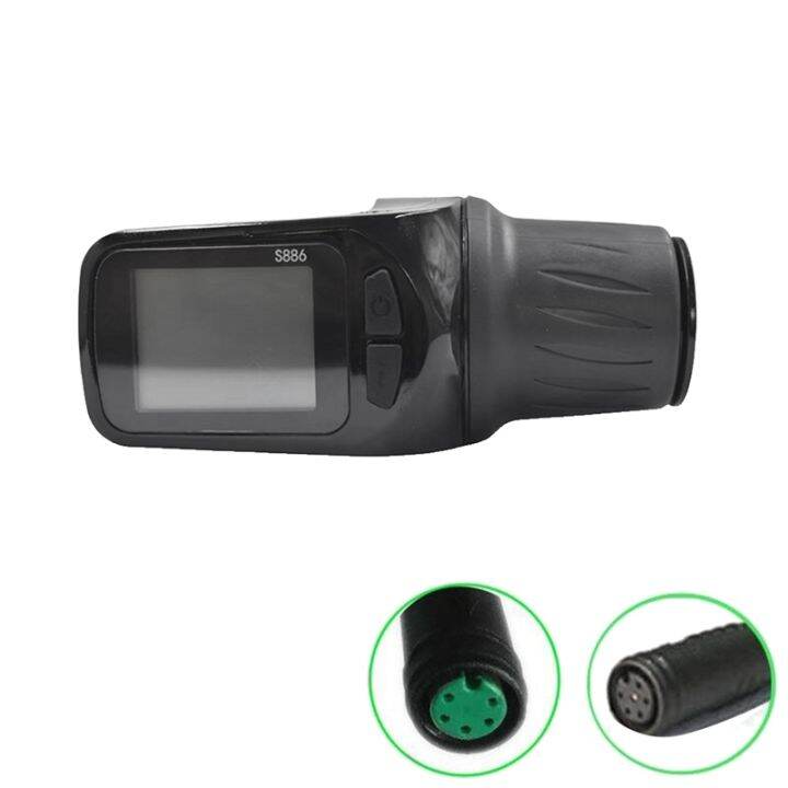 ebike-lcd-display-panel-adjust-instrument-display-s886-24v-36v-48v-60v-s886-for-electric-scooter-bicycle-5pin