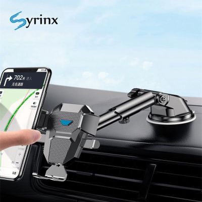 Sucker Car Phone Holder Air Outlet Car Phone Bracket GPS Telefon Mobile Cell Support For iPhone Xiaomi Smartphone Stand