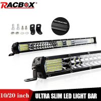 【CW】 Ultra Led Bar 10 20 inch Row 4X4 Road Beam Lights Barra 12V 24V Car Styling