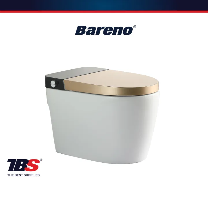 Bareno Leaf Series Intelligent Water Closet Dynamic Vortex Flushing System Bathroom Smart Care