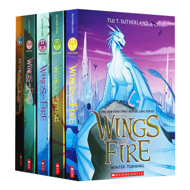 Wings of fire volume 6-10 full set of original English novels wings of ...