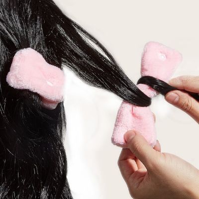 ‘；【。- 6Pcs Soft Hair Rollers Heatless Hair Curlers For Kids Thick Hair Pillow Cloth No Hurt Hair Roller Large Long For Sleep Nighttime