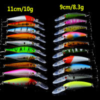 2 Different Style Minnow Lure Mix 20pcsSet Hard Bait Fishing Lures Crankbait Fishing Wobbler Fishing Tackle