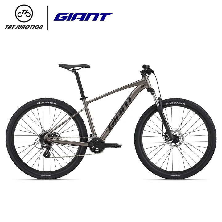 white giant mountain bike