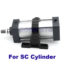 ;[-[; DNC/SE/SC Air Cylinder Mount Center Trunnion For Bore 32Mm/40Mm FTC TC Bracket TCM1 Mid-Mounted Matching Stand