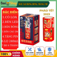 Loa Bắn Bong Bóng Pháo Hoa, Máy Bắn Bong Bóng Xà Phòng 10 Nòng