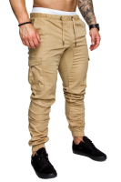 Fashion Mens Cargo Jogger Pants Slim Fit Trousers Streetwear Skinny Casual Pant Men New Fashion Hip Hop Harem Pencil Pants Man