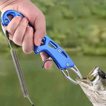 QIAON】 Hand Grip Fish pliers Portable Stainless Steel Fishing
