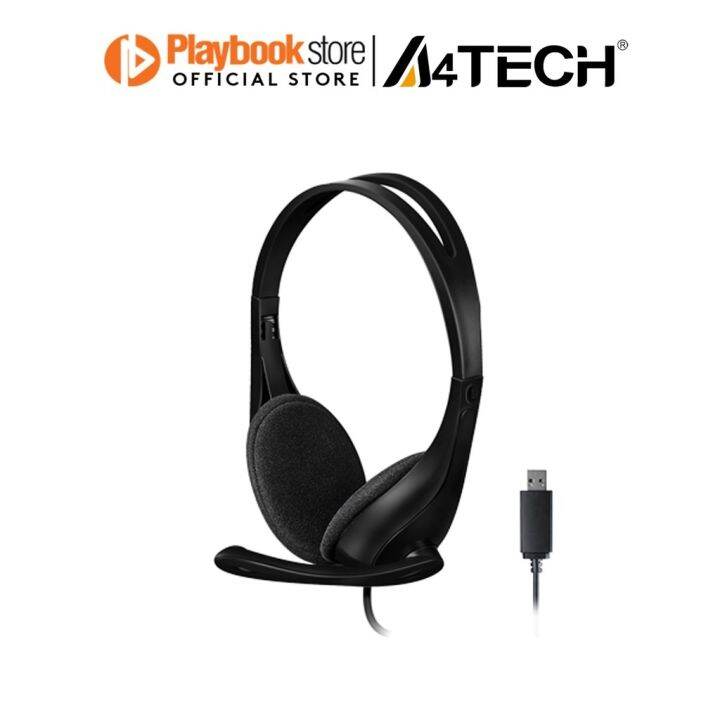 A4Tech HU9 Omnidirectional Noisecanceling Mic. USB Headset Lazada PH