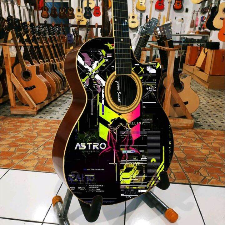Sticker Aesthetic Sticker GITAR Stiker Lucu // AESTHETIC CASE Garskin ...