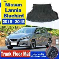 พรมฝาหน้าฝาหลังกระโปรงรถกันลื่นสำหรับ Nissan Bluebird ถาดซับใน2015 2016 2017 2018พรมกันลื่น