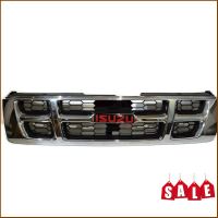 Tkt หน้ากระจัง ISUZU DMAX ปี 2003-2005 4WD ชุบโครเมี่ยม พร้อมlogoสีแดง**มาร้านนี่จบในที่เดียว***