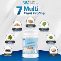 Velco nutrition 7  multi Plant Protein โปรตีนพืช 7 ชนิด พิเศษเพิ่ม prebiotics คุมหิว เพิ่มกล้ามเนื้อ บำรุงขับถ่าย มี 5 รสชาติ