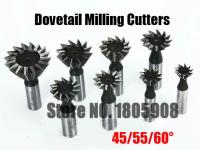 【DT】hot！ 1PCS 45/55/60 Dovetail Cutter End Mill Milling 10mm 12mm 14mm 16mm 18mm 20mm 25mm 30mm 32mm 35mm 40mm 45mm 50mm 60mm