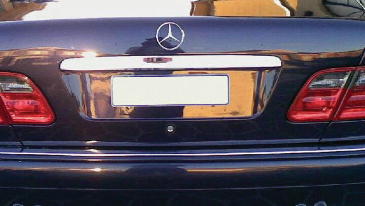 Mercedes Benz Trunk Lid Moulding Stainless Steel W/Chrome And W/EL ...