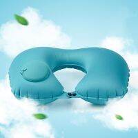 Limited Time Discounts Press Inflatable Travel Pillow U-Shaped Cervical Spine Support Pillow Car Nap Pillow Office Rest Pillow