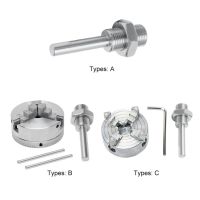 [Free ship] Z011 mini machine tool three-jaw chuck/Z011A four-jaw chuck M12x1 hand connecting rod