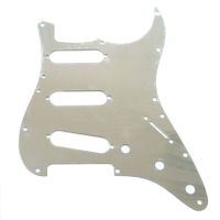 Donlis 11หลุม0.3มิลลิเมตรอลูมิเนียม Strat กีตาร์ยามโล่สำหรับ SSS Shileding ภายใต้ Pickguard